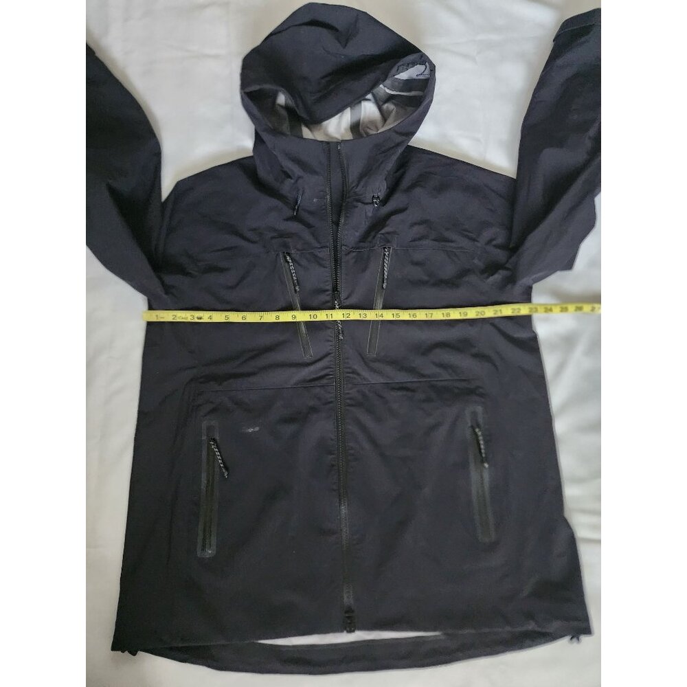 Lands' End‎ Kids Unisex Black Full Zip Front Hooded Windbreaker Size L (14-16) - Picture 12 of 14